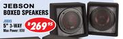 Jebson 5" 3-Way Boxed Speakers JBBX5