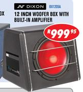Dixon 12 Inch Woofer Box With Built-In Amplifier BX1205A