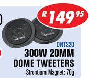 Dixon 300W 20mm Dome Tweeters-Per Pair