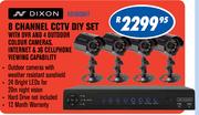 Dixon 8 Channel CCTV DIY Set  RD1608HT