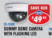 Dummy Dome Camera With Flashing LED DS-1500B/