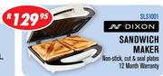 Dixon Sandwich Maker SLS1001