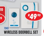 Wireless Doorbell Set 704D