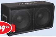Dixon Bass Bin Speakers Dual 18 Inch