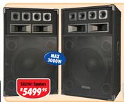 Dixon 21" DJ/PA Speakers(Pair)