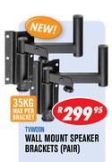 Wall Mount Speaker Brackets (Pair) TVW09N