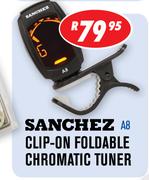Sanchez Clip On Foldable Chromatic Tuner