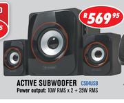 Dixon Active Subwoofer CS04USB
