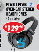 Five I Five Over Ear Stereo Headphones 40mm Driver ISR1