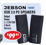 Jebson USB 2.0 PC Speakers FM2007
