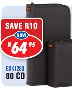 Ebox CD Pouches 80 CD EXK1280