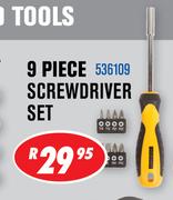 Dixon 9 Piece Screwdriver Set 536109