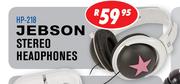 Jebson Stereo Headphones HP-218