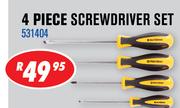 Dixon 4 Piece Screwdriver Set 531404