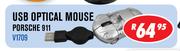 USB Optical Mouse Porsche 911 V1709