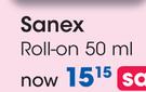 Sanex Roll-On-50ml
