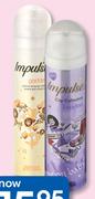 Impulse Body Spray-75ml Each