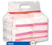 Clicks Baby Wipes-6 x 80's Per Pack