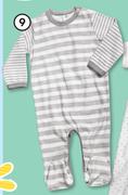 Clicks Unisex Crew Neck Sleepsuit-Each