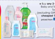 Clicks Baby And Toddler Toiletries Excluding Gift Sets-Each