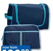 Guy Pinot Blue Stripe Toiletry Bag-Each