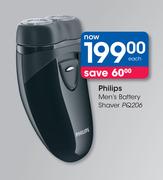 Philips Men's Battery Shaver PQ206