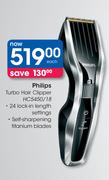 Philips Turbo Hair Clipper HC5450/18