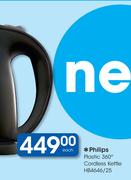 Philips Plastic 360 Degree Cordless Kettle HB4646/25