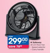 Safeway 30cm Floor Fan 