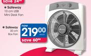 Safeway 30cm Box Fan