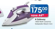 Safeway 1800 Watt Ceramic Soleplate Steam Iron