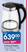Russell Hobbs 1.7Ltr Glass Kettle