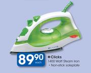 Clicks 1400 Watt Steam Iron