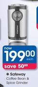 Safeway Coffee Bean & Spice Grinder