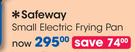 Safeway Small Electric Frying Pan