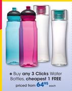 Clicks Water Bottles-Each