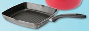 Love To Cook 24cm Aluminium Griddle Pan-Each
