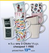 Clicks Mugs-Each