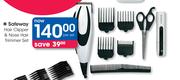 Safeway Hair Clipper & Nose Hair Trimmer Set-Per Set