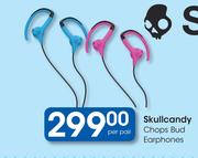Skullcandy Chops Bud Earphones-Per Pair
