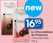 La Chocolaterie De Provence Chocolate Slab-100g Each