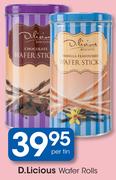 D.Licious Wafer Rolls-Per Tin