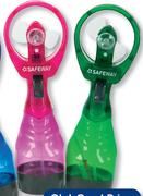 Safeway Battery-Operated Mist Fan-Each
