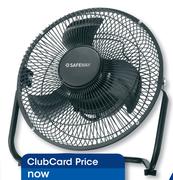 Safeway 23Cm High Velocity Floor Fan PIA1497