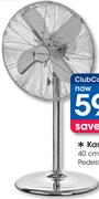 Kambrook 40Cm Steel Pedestal Fan