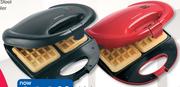 Safeway Waffle Maker Red Or Black-Each