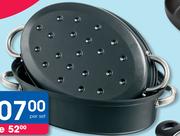 Clicks Non-Stick Roaster-Per Set