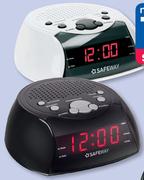 Safeway Radio Alarm Clock SCR101WTS
