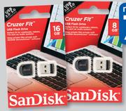 SanDisk 16GB Cruzer Fit Or Force