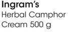 Ingram's Herbal Camphor Cream-500g Each